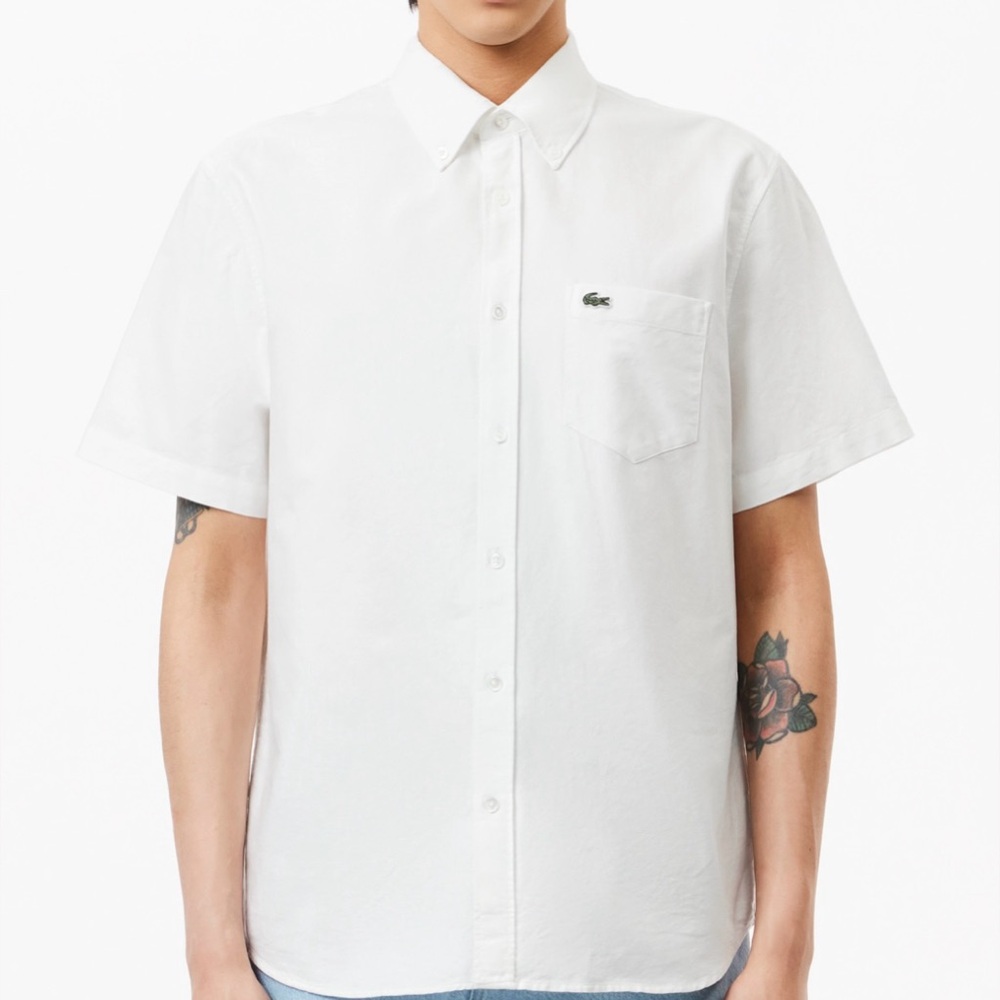 MEN'S REGULAR FIT SHORT SLEEVE OXFORD SHIRT